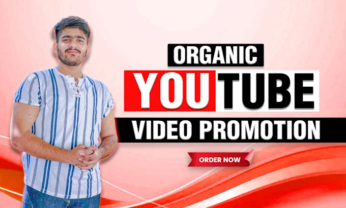 Organic YouTube video promotion service