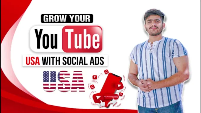 USA targeted YouTube promotion for organic growth